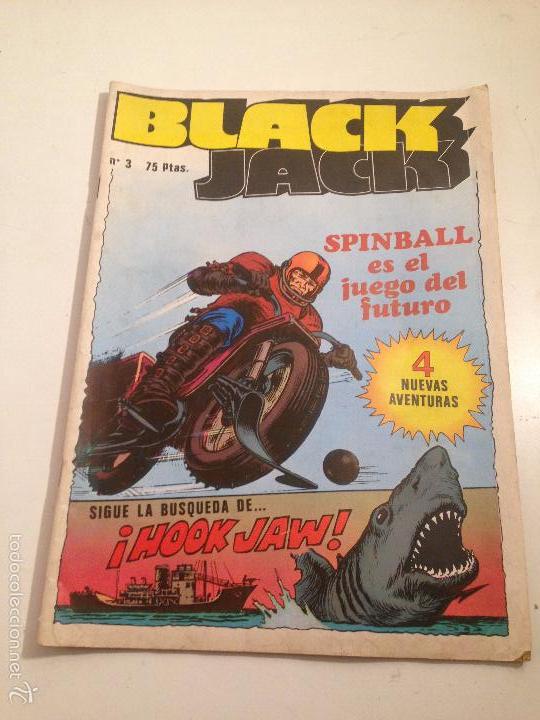 Tebeos: BLACK JACK N&ordm; 3. EDICIONES AMAIKA 1980. ACTION. - Foto 1