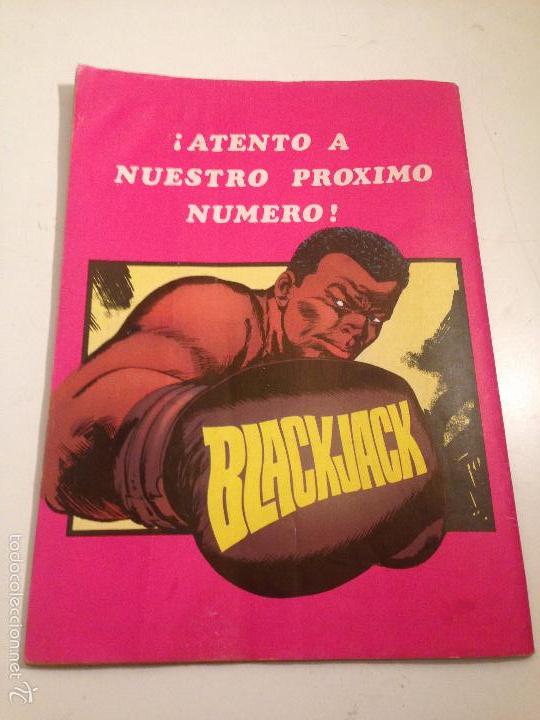 Tebeos: BLACK JACK N&ordm; 3. EDICIONES AMAIKA 1980. ACTION. - Foto 2