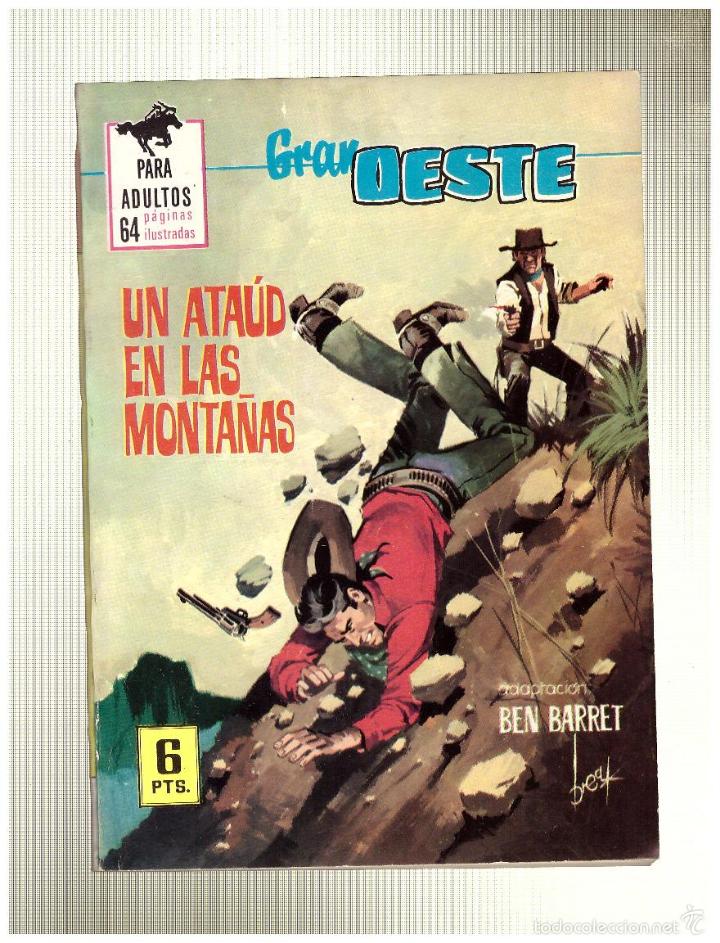 Tebeos: Gran Oeste n&ordm;  369. Ferma 1962. (64 p&aacute;ginas) - Foto 1