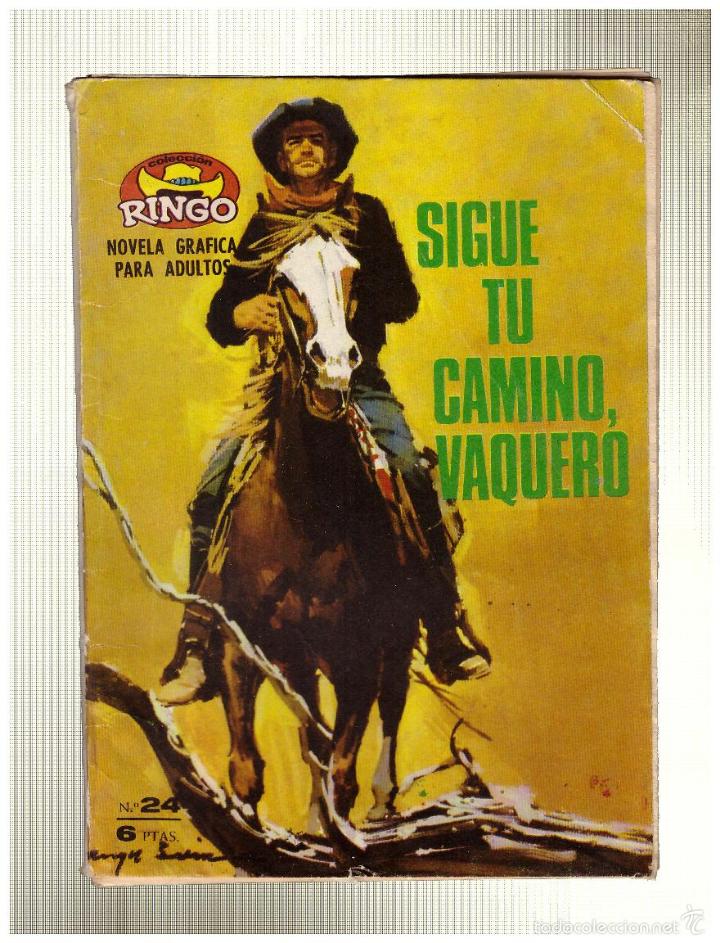 Tebeos: Ringo n&ordm;  24. Iberomundial  1966. (49 p&aacute;ginas) - Foto 1