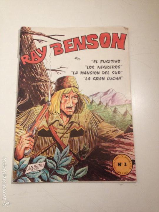 Tebeos: RAY BENSON N&ordm; 3. AMAIKA 1983. LUIS MONTA&Ntilde;A. - Foto 1