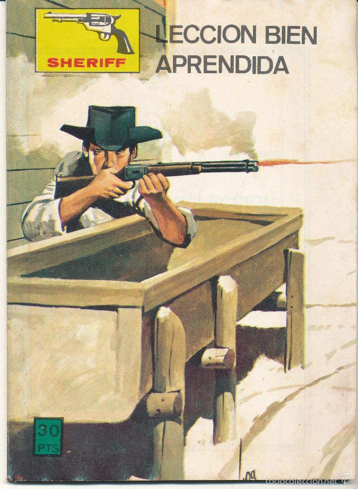 Tebeos: Sheriff n&ordm;  240. Editorial Vilmar. (50 p&aacute;ginas) - Foto 1