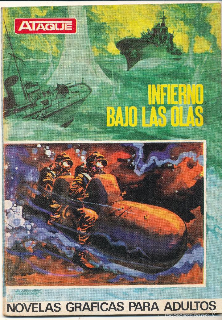 Tebeos: Ataque n&ordm;  1. Editorial Plan  1969.  21x15 (48 p&aacute;ginas) - Foto 1
