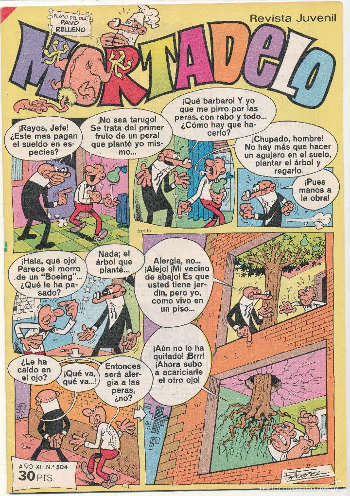 Tebeos: Mortadelo n&ordm;  504. Bruguera. - Foto 1
