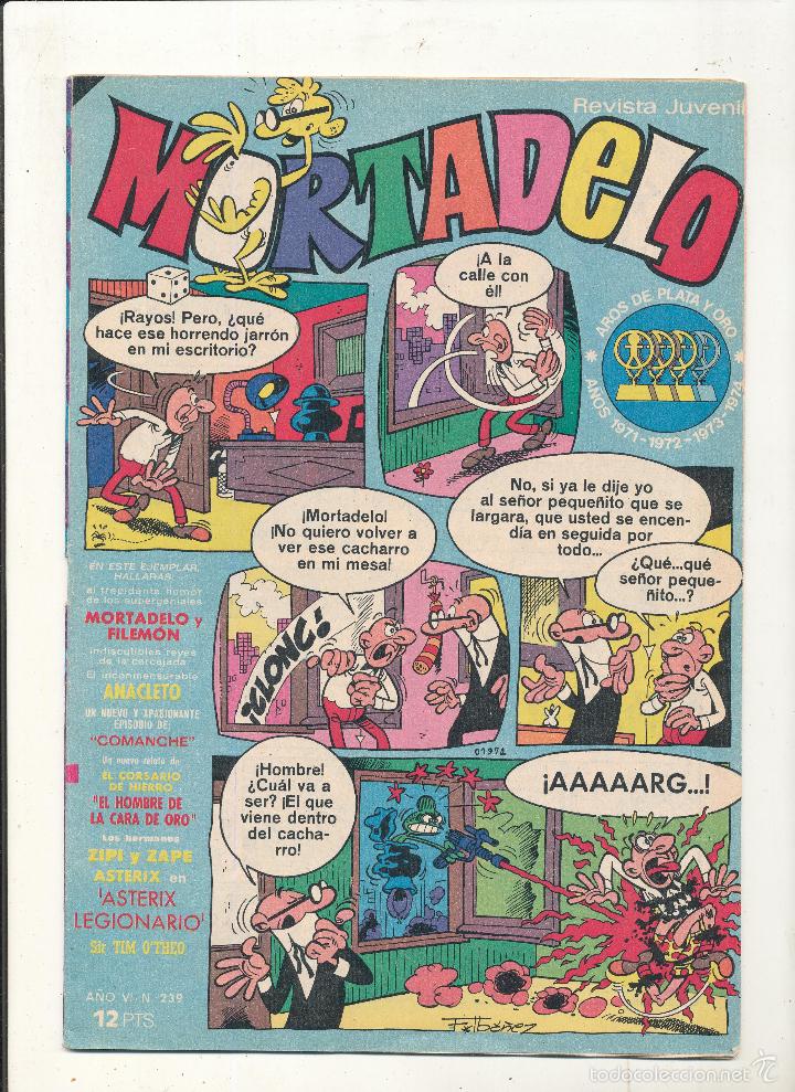 Tebeos: Mortadelo n&ordm;  239. Bruguera. - Foto 1
