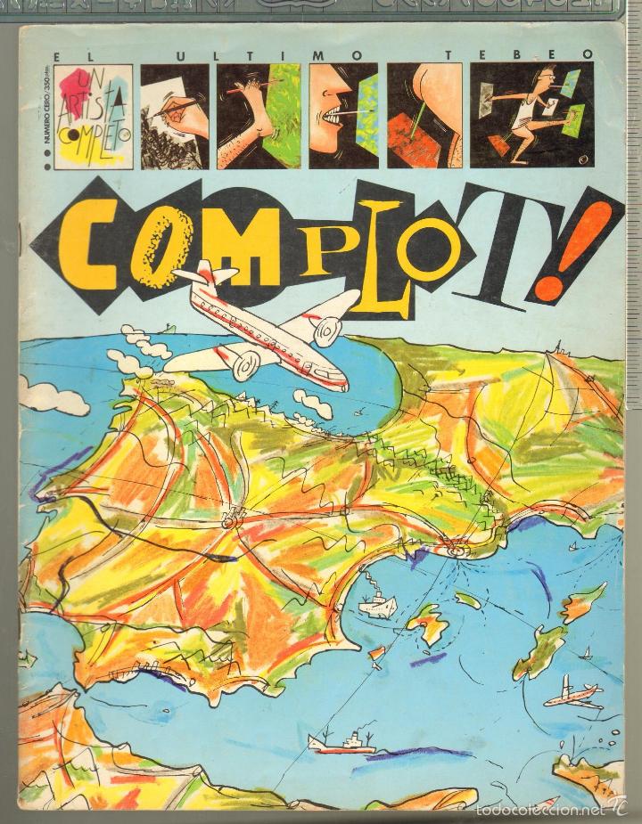Tebeos: TEBEOS-COMICS CANDY ● COMPLOT 0 ● PRIMERO DE LA COLECCION ● 1985 ● SQE MST - Foto 1
