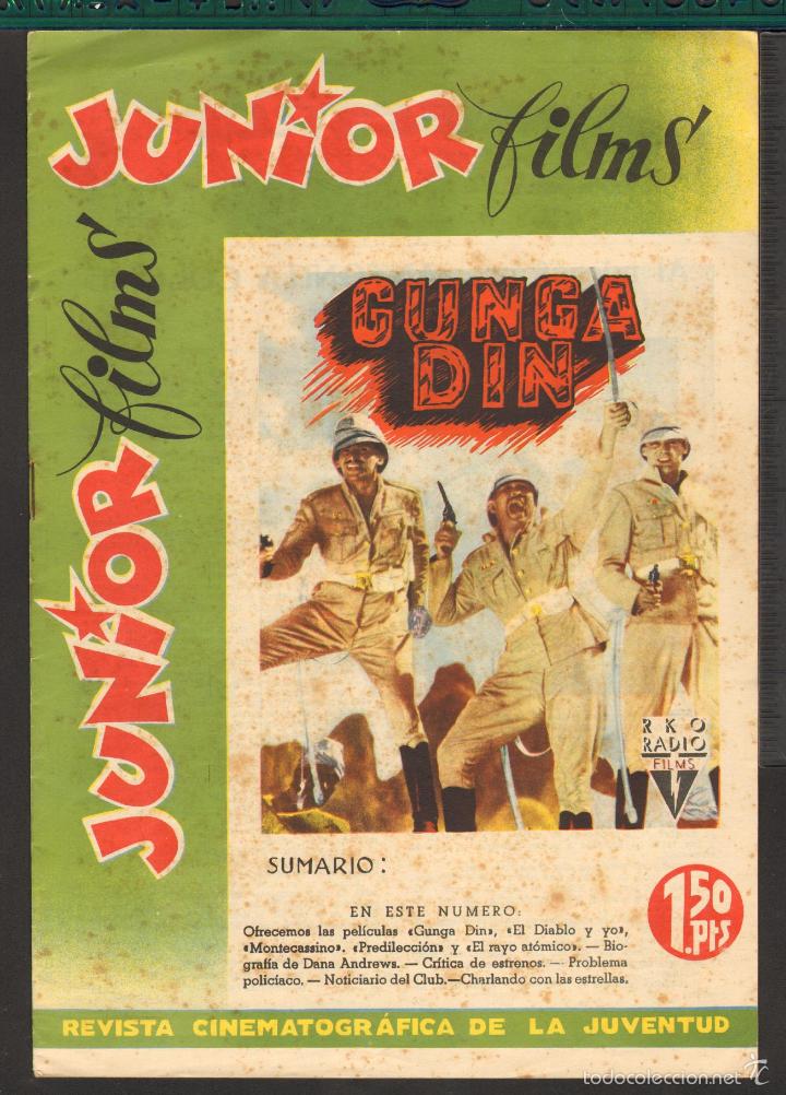 Tebeos: TEBEOS-COMICS CANDY ● JUNIOR FILMS 50 ● BAGU&Ntilde;A 1948 ● RARO ● AA99 X0224 ● - Foto 1