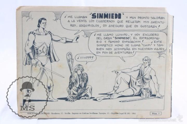 Tebeos: C&oacute;mic Tit&aacute;n - N&ordm; 7. &iexcl;Acosados! - Ed. Acr&oacute;polis, A&ntilde;o 1961 - Foto 3
