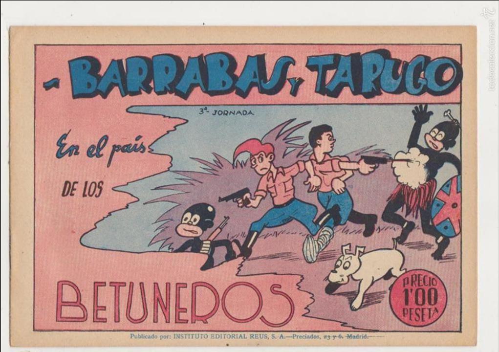 Tebeos: Barrabas y Tarugo n&ordm;  3. Reus a&ntilde;os 40. - Foto 1