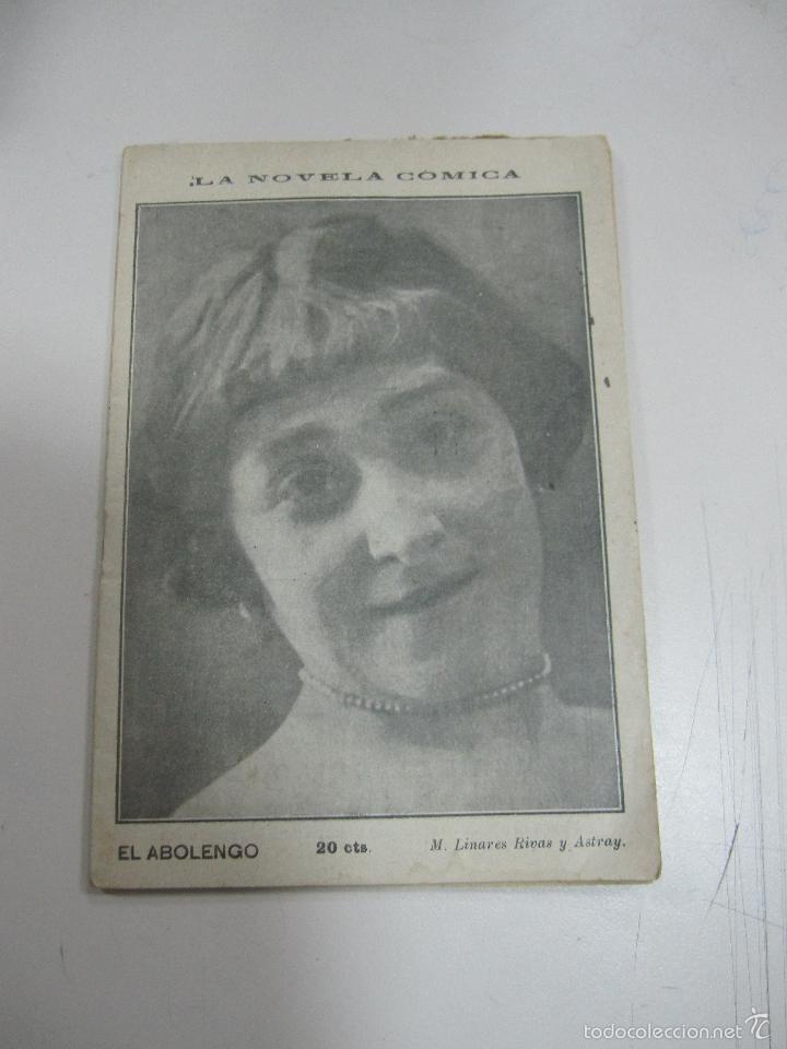 Tebeos: LA NOVELA COMICA. EL ABOLENGO. MADRID. COMEDIA EN DOS ACTOS Y EN PROSA - Foto 1