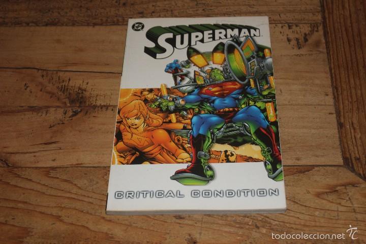 Tebeos: SUPERMAN DC CIRTICAL CONDITION EN INGLES 191 PAGINAS - Foto 1