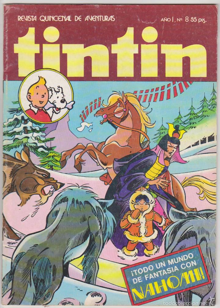 Tebeos: Tintin n&ordm;  8. Bruguera 1981. - Foto 1