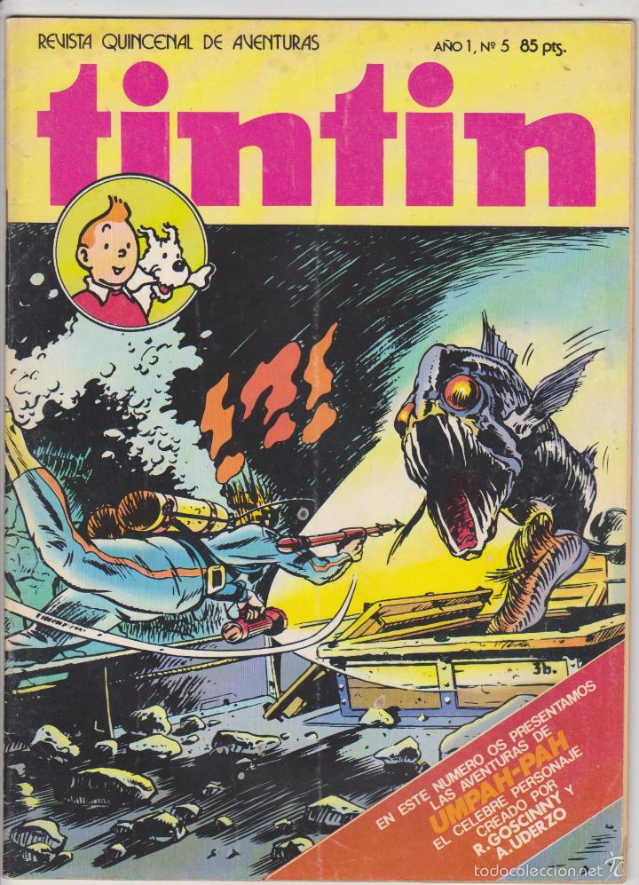 Tebeos: Tintin n&ordm;  5. Bruguera 1981. - Foto 1
