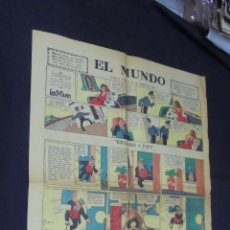 Tebeos: EL MUNDO - HABANA - 19 DE MARZO DE 1933 - CON FELIX EL GATO - . Lote 59950575