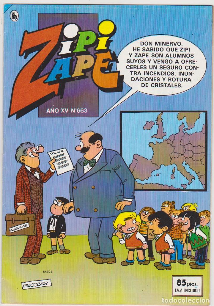 Tebeos: Zipi y Zape n&ordm;  663. Bruguera. - Foto 1
