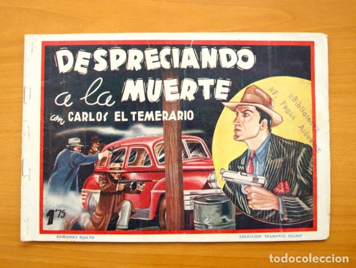 Comics: Diamante Negro - Ediciones Rialto 1944 - n&ordm; 33 - Despreciando a la muerte