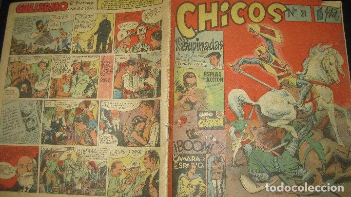 Tebeos: CHICOS N&ordm; 21. EDICIONES CID. 1954 - Foto 1