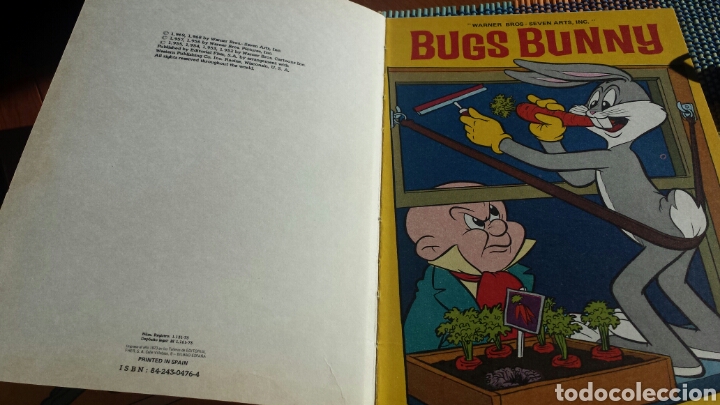 Tebeos: Bugs Bunny Warner Bros Ediciones Laida 1969 - Foto 2