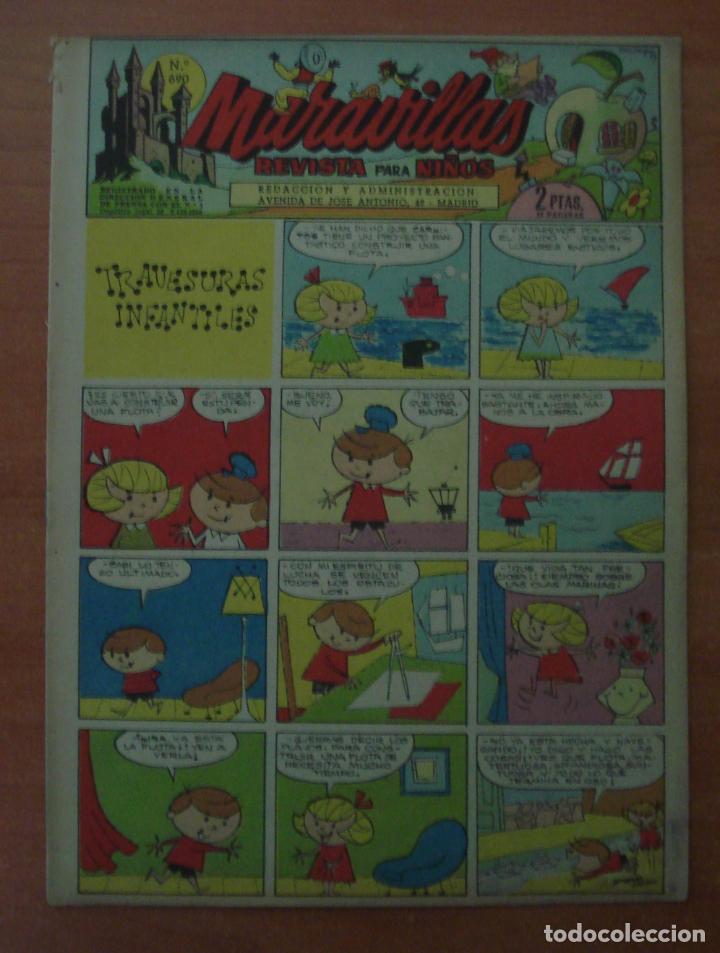 Tebeos: MARAVILLAS. N&ordm; 690. A&ntilde;o 1958. - Foto 1