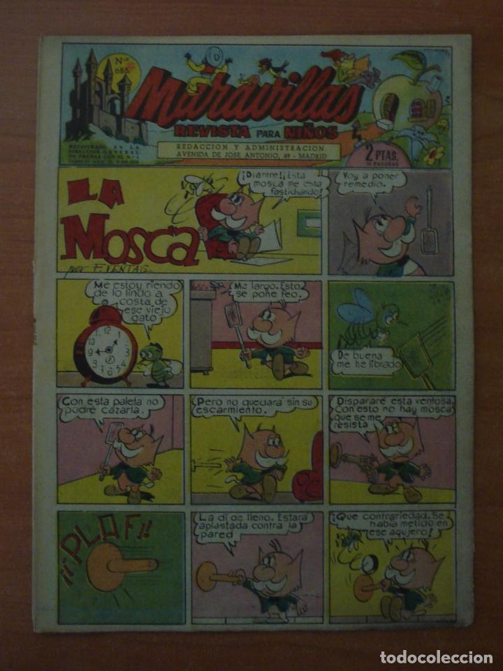 Tebeos: MARAVILLAS. N&ordm; 686. A&ntilde;o 1958. - Foto 1