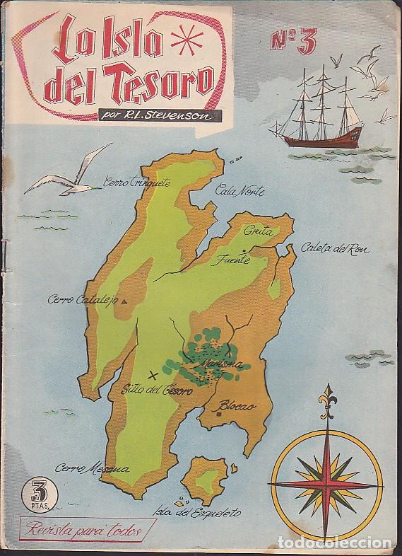 Tebeos: COMIC COLECCION LA ISLA DEL TESORO N&ordm; 3 EDITORIAL CID - Foto 1