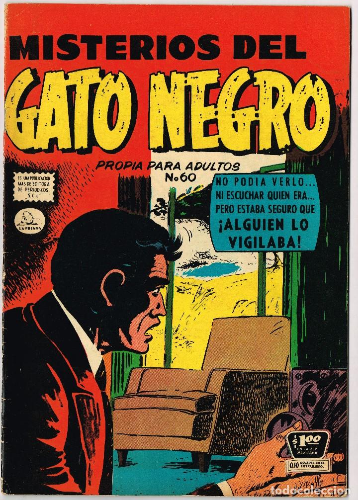 Giornalini: MISTERIOS DEL GATO NEGRO N&deg; 60-1958 Editorial LA PRENSA