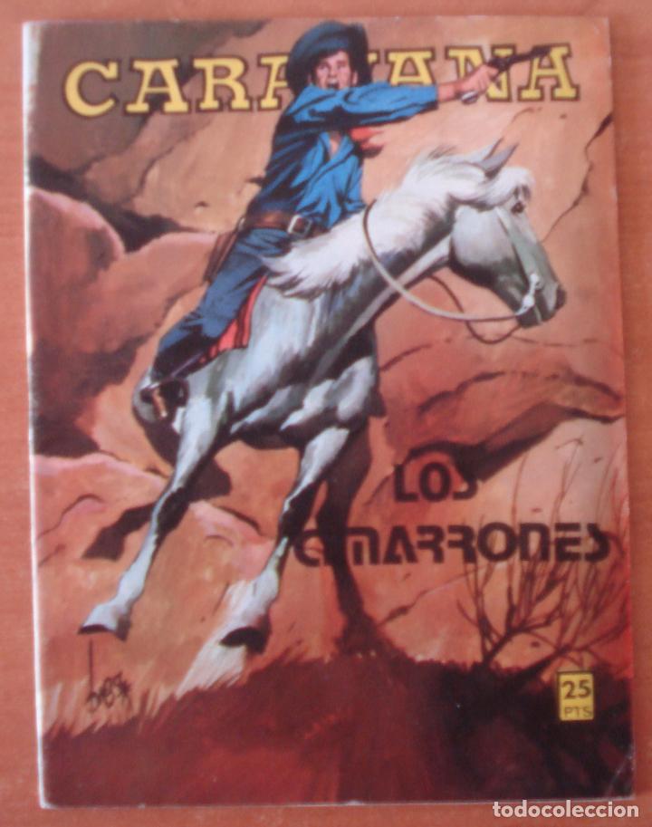 Tebeos: CARAVANA OESTE. Los cimarrones. N&ordm; 230. Editorial Vilmar. A&ntilde;o 1978. - Foto 1