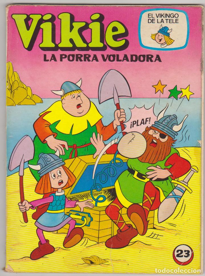 Tebeos: Vikie n&ordm;  23. La porra voladora. ERSA. - Foto 1