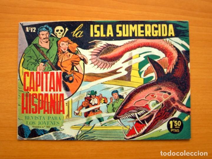 Tebeos: Capit&aacute;n Hispania, n&ordm; 12 - Ediciones Creo 1959 - Foto 1
