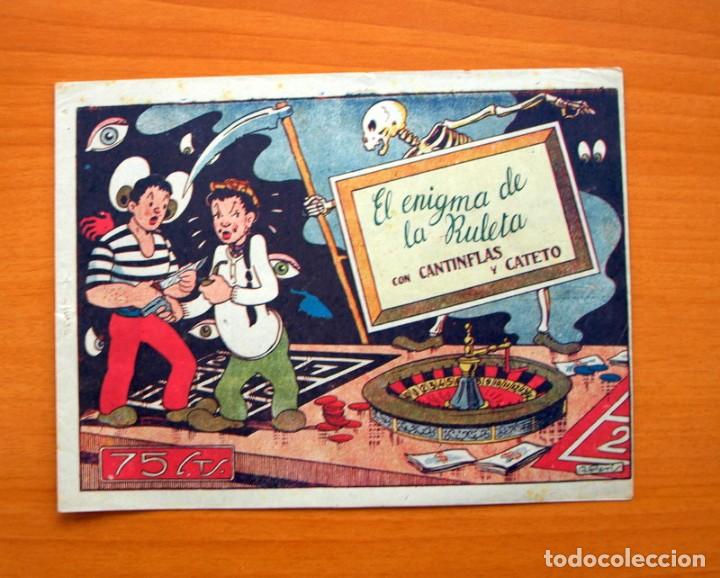 Tebeos: Cantinflas y Cateto - El enigma de la ruleta - Ediciones Lerso 1945 - Foto 1