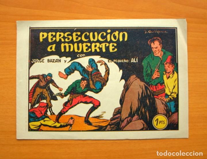 Tebeos: Jorge Baz&aacute;n y el peque&ntilde;o Ali, n&ordm; 2 Persecuci&oacute;n a muerte - Ediciones Realce 1948