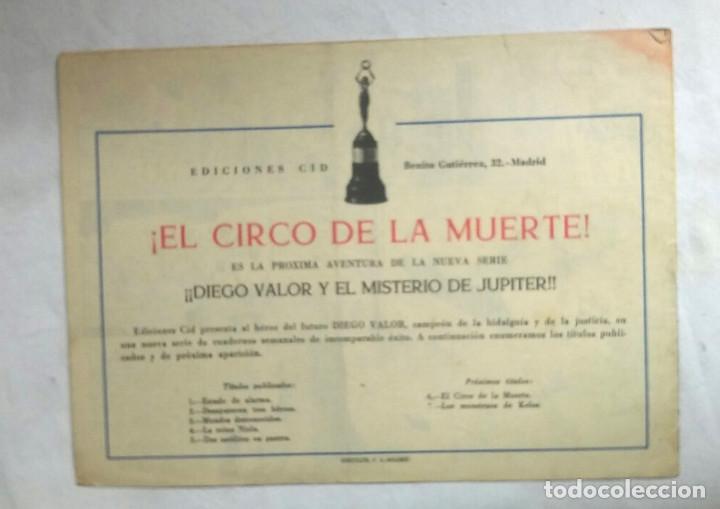 Tebeos: Diego Valor n&ordm; 5 Dos Satelites en Guerra Editorial Cid - Foto 2