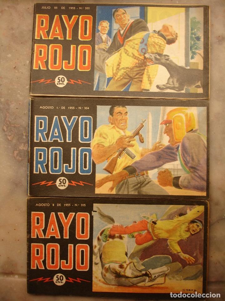 Tebeos: Rayo Rojo - Mini-comics D&eacute;cada De Los 50-60s Inigualable! - Foto 1