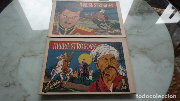 Tebeos: 1942 CISNE GERPL&Aacute; C&oacute;mic Aventuras MIGUEL STROGOFF Verne. Dibujante LUIS ENRICH D'OC. Cromos avi&oacute;n