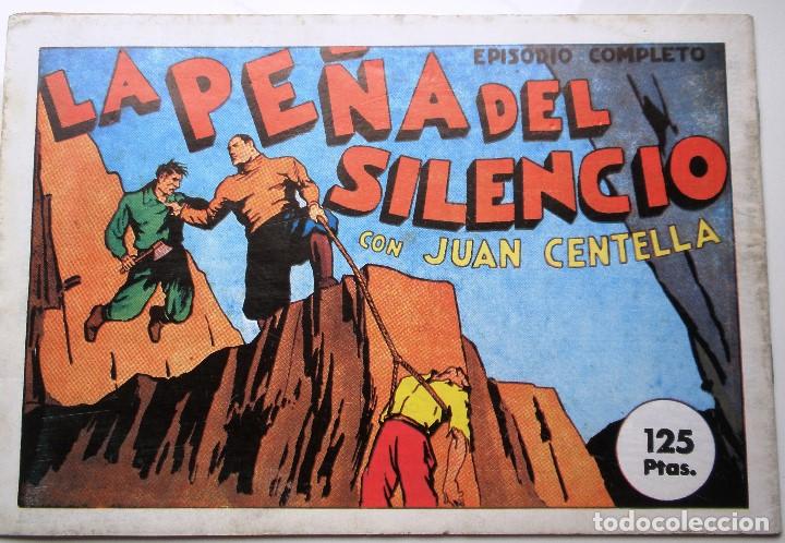 Tebeos: COMIC DE JUAN CENTELLA N&ordm; 5 EPISODIO COMPLETO REEDICION DELOS 70 - Foto 2