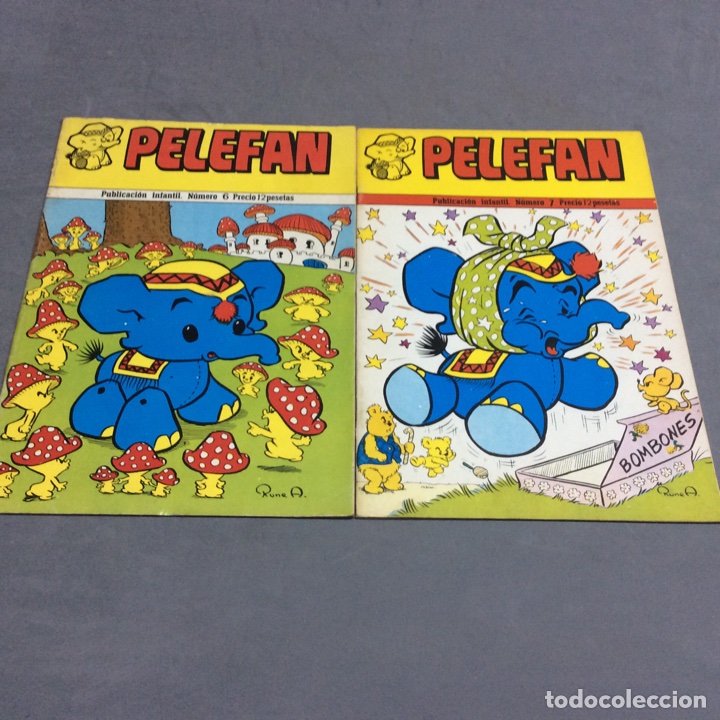 Tebeos: PELEFAN N&ordm; 6 Y 7 - PUBLICACION INFANTIL - EDITA : MARCO IBERICA A&Ntilde;OS 70