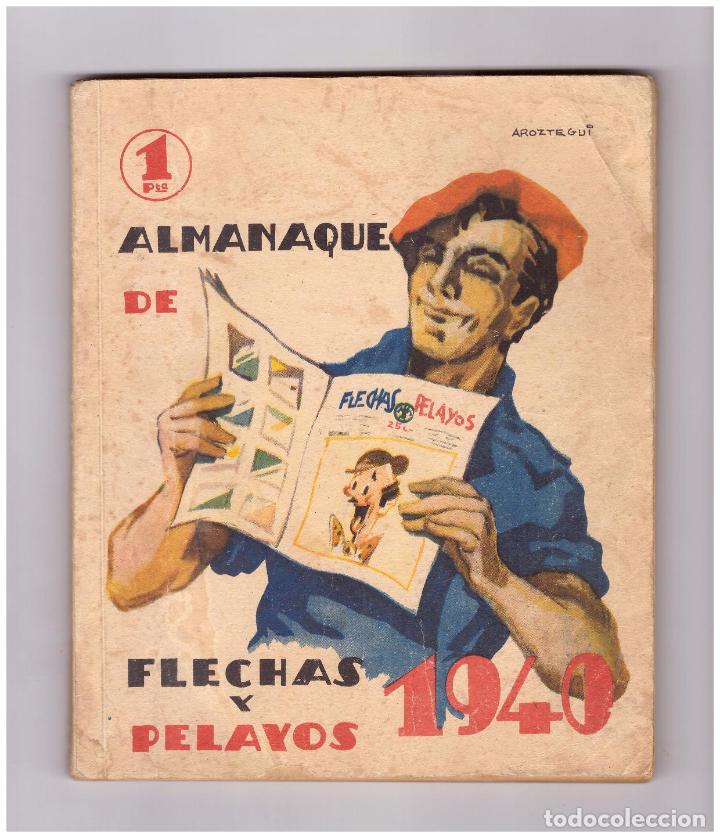 Tebeos: Flechas y Pelayos. Almanaque  1940. - Foto 1