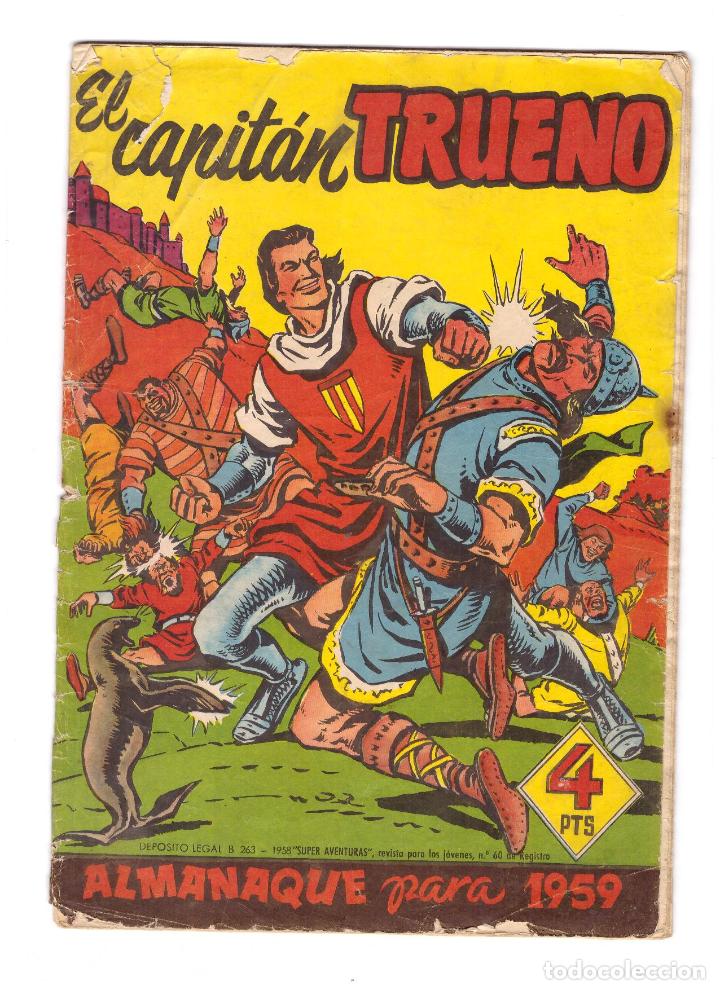 Tebeos: El Capit&aacute;n Trueno. Almanaque 1959. - Foto 1
