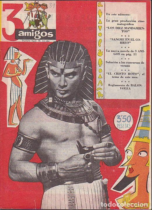 Tebeos: COMIC COLECCION 3 AMIGOS N&ordm; 34 CON TINTIN - Foto 1