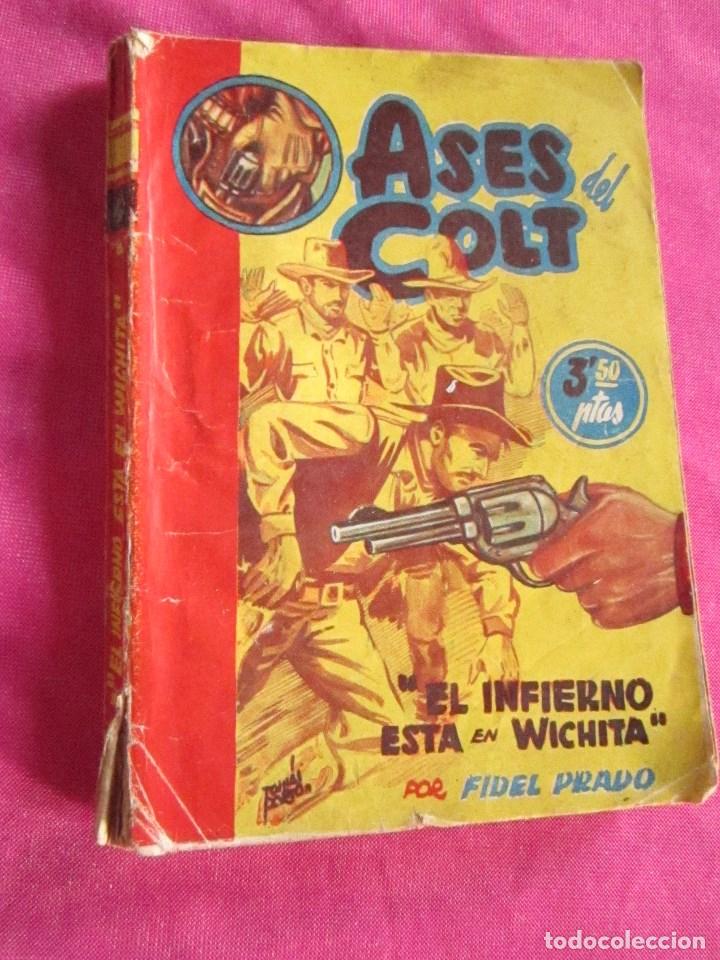 Tebeos: ASES DEL COLT 4 EL INFIERNO ESTA EN WICHITA CIES. L1B1 4