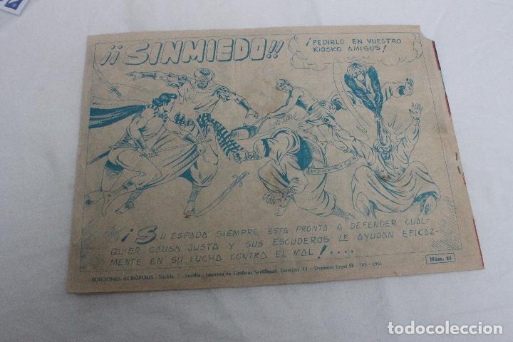 Tebeos: COMIC TITAN N&ordm; 23 1961, EDICIONES ACROPOLIS, SEVILLA, ORIGINAL - Foto 3