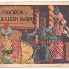 Tebeos: LOS TESOROS DE ABULKASEM BASRI ORIGINAL Nº 1 - MARISAL 1944 MUY DIFICIL