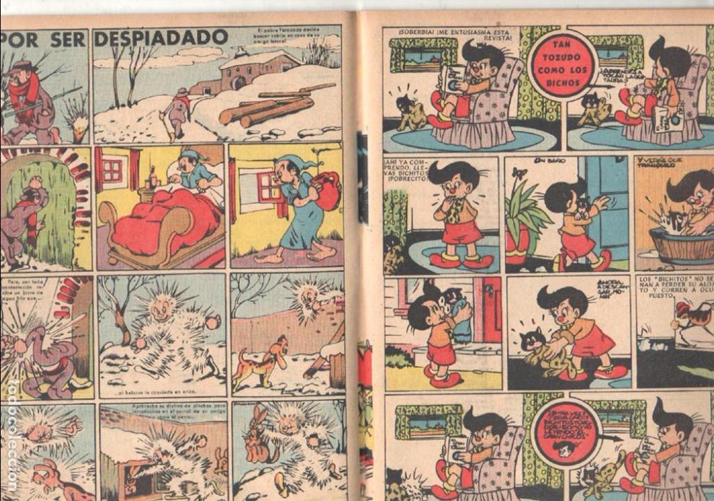 Tebeos: ALMANAQUE MIS CHICAS ORIGINAL 1949 - EXCELENTE ESTADO - Foto 3