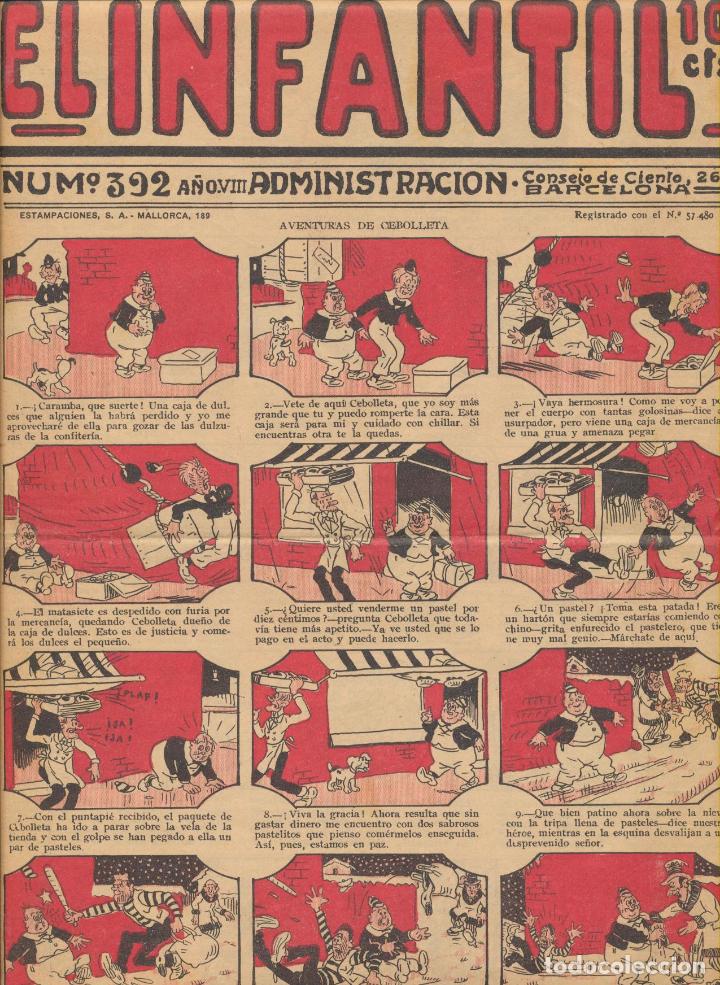 Tebeos: El Infantil n&ordm;  392. Editorial Marco A&ntilde;o  192?. - Foto 1