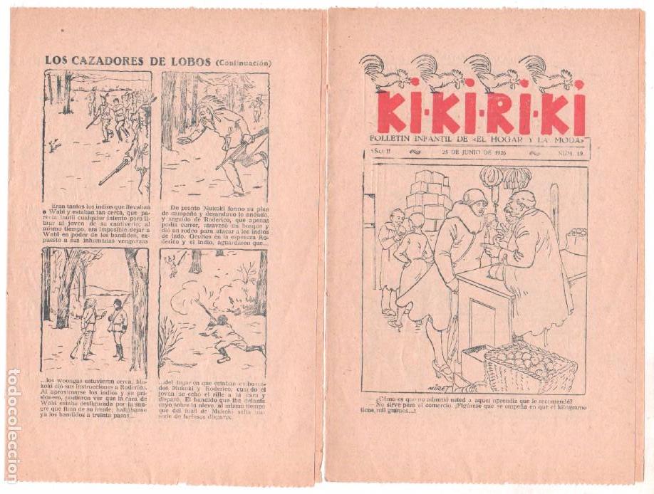 Tebeos: KIIRIKI N&ordm; 19 - 25 JUNIO 1926 - COMO NUEVO - Foto 1