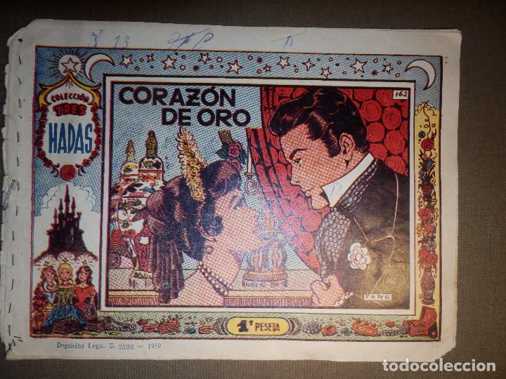 Tebeos: TEBEO - COLECCION TRES HADAS- N&ordm; 162 - Coraz&oacute;n de oro - INDEDI - - Foto 1