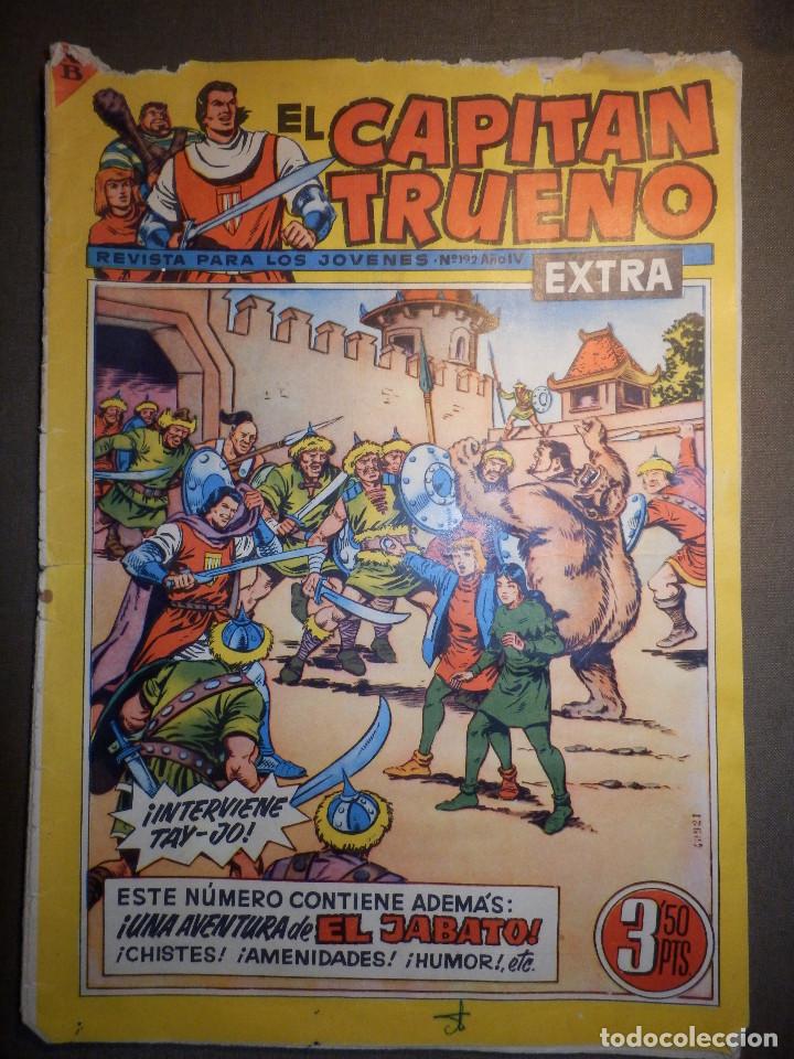 Tebeos: TEBEO - COMIC - El capit&aacute;n trueno - A&ntilde;o IV - N&ordm; 192 - Extra - - Foto 1