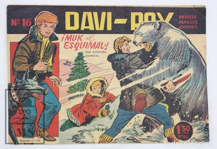 Giornalini: C&oacute;mic Davi-Roy - N&ordm; 16. &iexcl;Muk el Esquimal! - Ed. Creo, 1959