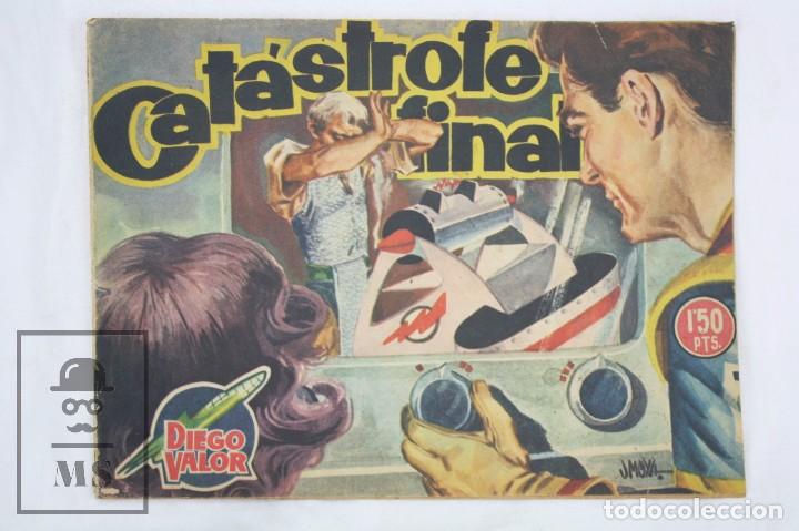 Tebeos: C&oacute;mic Diego Valor. N&ordm; 39. Cat&aacute;strofe Final - Ediciones Cid, 1958 - Foto 1