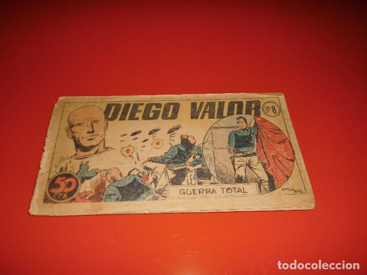 Tebeos: Diego Valor n&ordm; 8 - Ediciones Cid - Foto 1